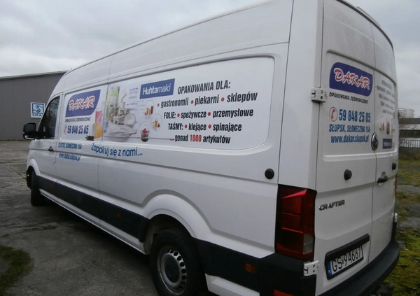 Volkswagen Crafter cena 85000 przebieg: 195900, rok produkcji 2017 z Słupsk małe 121